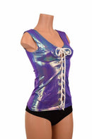 Full Length Lace Up Top - Coquetry Clothing