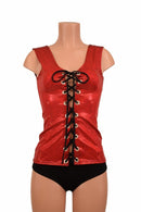 Full Length Lace Up Top - Coquetry Clothing