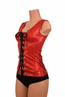 Full Length Lace Up Top - Coquetry Clothing