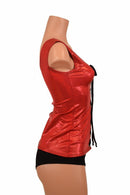 Full Length Lace Up Top - Coquetry Clothing