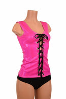 Full Length Lace Up Top - Coquetry Clothing