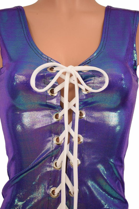 Full Length Lace Up Top - Coquetry Clothing