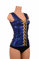 Full Length Lace Up Top - Coquetry Clothing