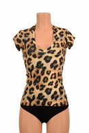 Full Length Leopard Print Top - Coquetry Clothing