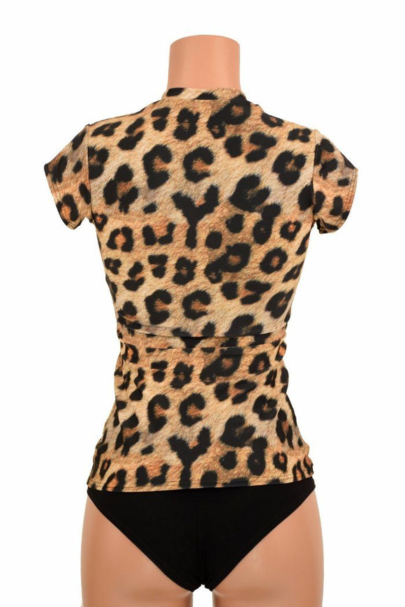 Full Length Leopard Print Top - Coquetry Clothing