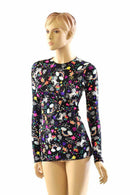 Full Length Long Sleeve Crew Neck Top - Coquetry Clothing