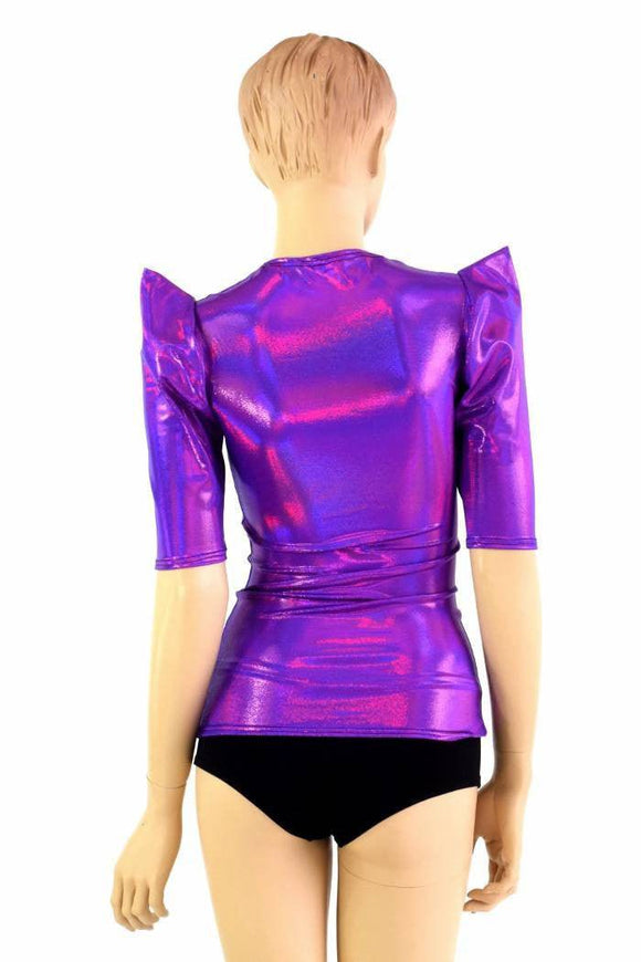Full Length Sharp Shoulder Top - Coquetry Clothing
