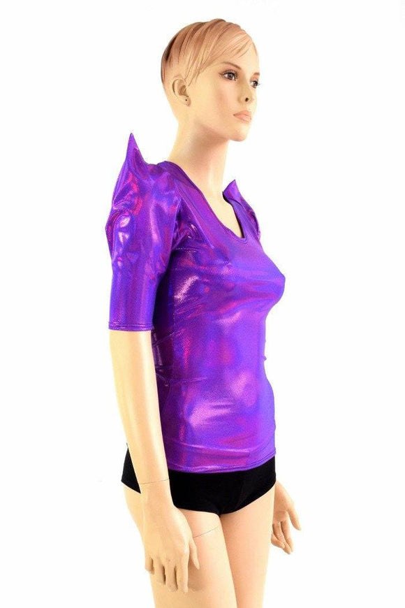 Full Length Sharp Shoulder Top - Coquetry Clothing