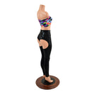 Full Moon High Waist Leggings in Black Mystique - Coquetry Clothing