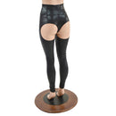 Full Moon High Waist Leggings in Black Mystique - Coquetry Clothing