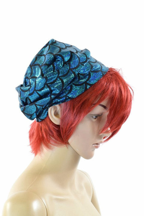 Turquoise Mermaid Beanie - Coquetry Clothing