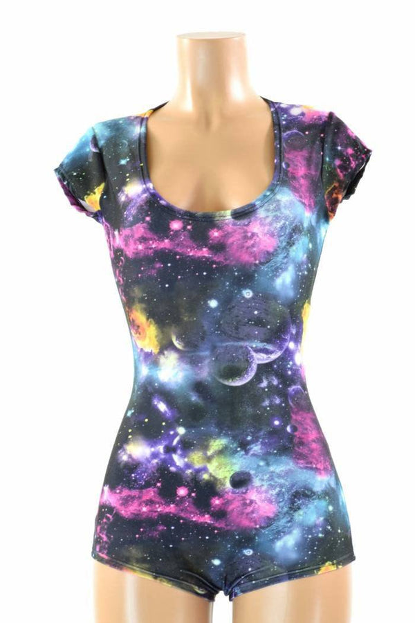 Medium Ready to Ship Galaxy Bodysuit - 2
