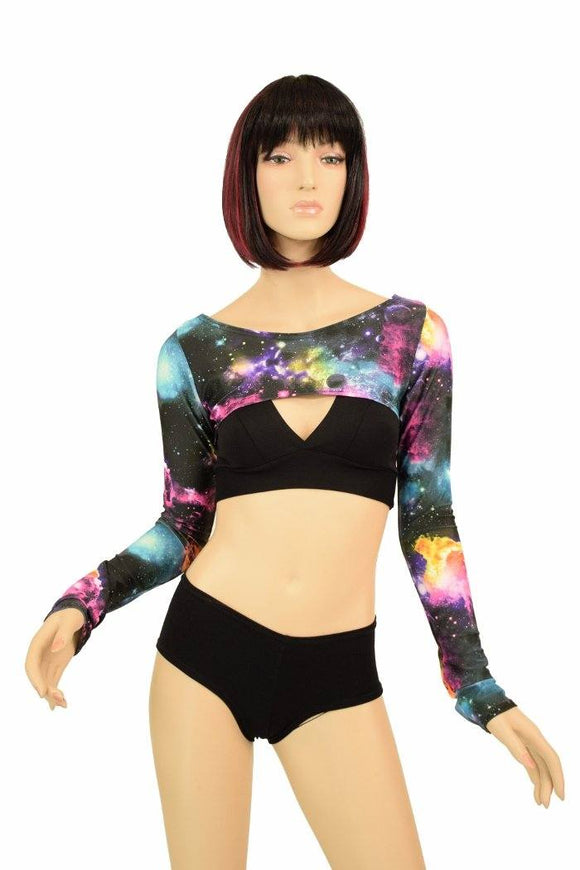 Galaxy Bolero Dance Sleeves - Coquetry Clothing