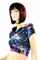 Galaxy Crop Hoodie - Coquetry Clothing