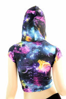 Galaxy Crop Hoodie - Coquetry Clothing