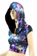 Galaxy Crop Hoodie - Coquetry Clothing
