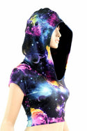 Galaxy Crop Hoodie - 2
