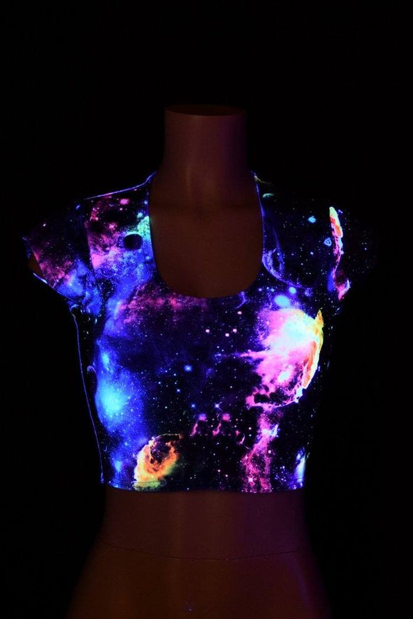 Galaxy Crop Top - Coquetry Clothing