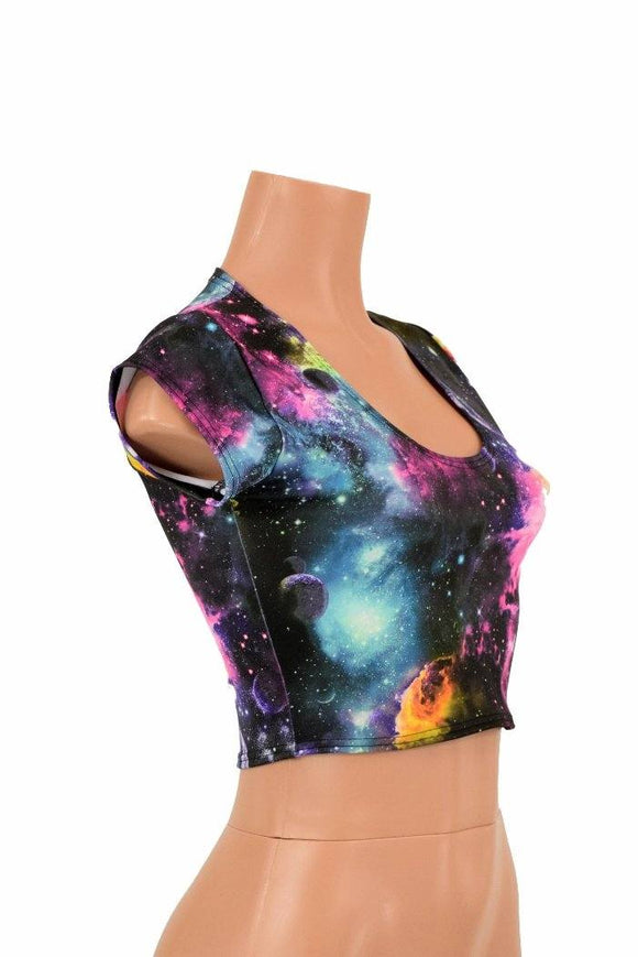 Galaxy Crop Top - Coquetry Clothing