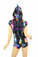 Galaxy Dragon Zipper Hoodie Romper - 6