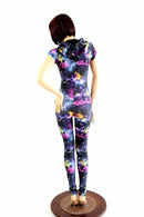 Galaxy Hoodie Catsuit - Coquetry Clothing