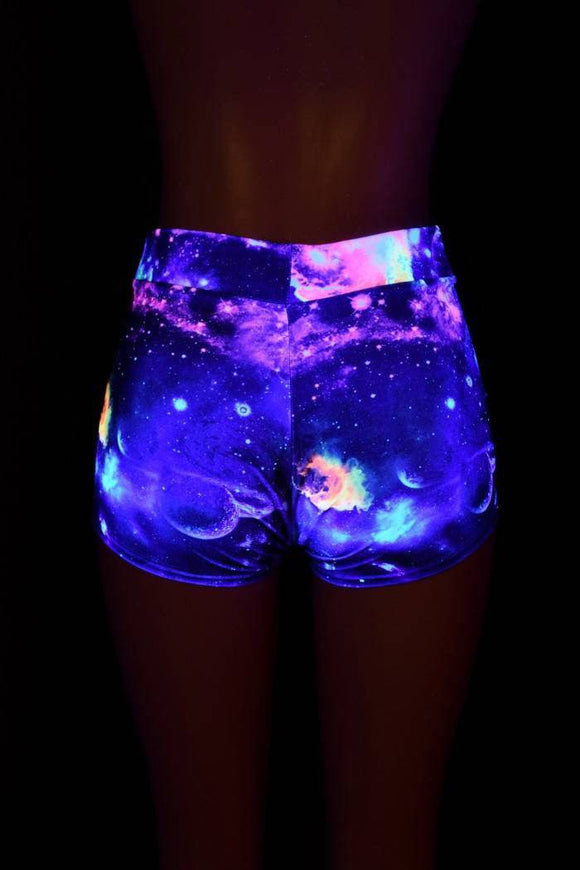 Galaxy Mid Rise Shorts - Coquetry Clothing