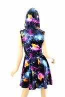 Galaxy Pocket Hoodie Skater Dress - Coquetry Clothing