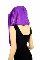Galaxy & Purple HUGE Reversible Festival Hood - Coquetry Clothing