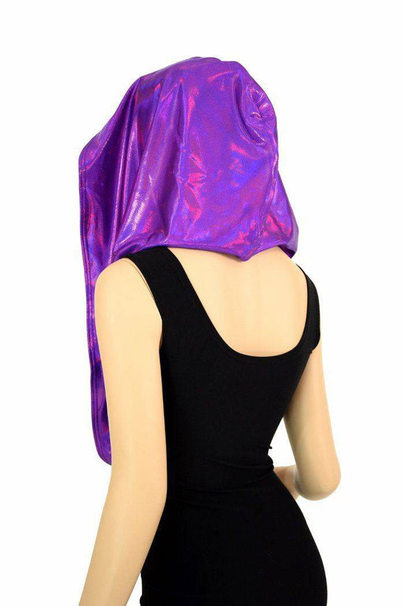Galaxy & Purple HUGE Reversible Festival Hood - Coquetry Clothing