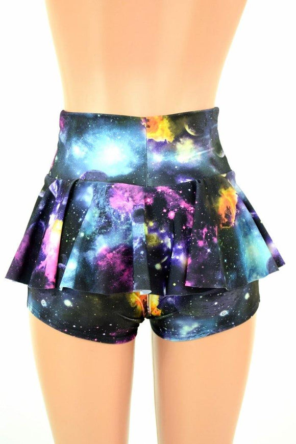 Galaxy Ruffle Rump Shorts - Coquetry Clothing