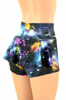 Galaxy Ruffle Rump Shorts - Coquetry Clothing