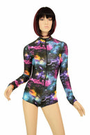 Galaxy "Stella" Zipper Romper - Coquetry Clothing
