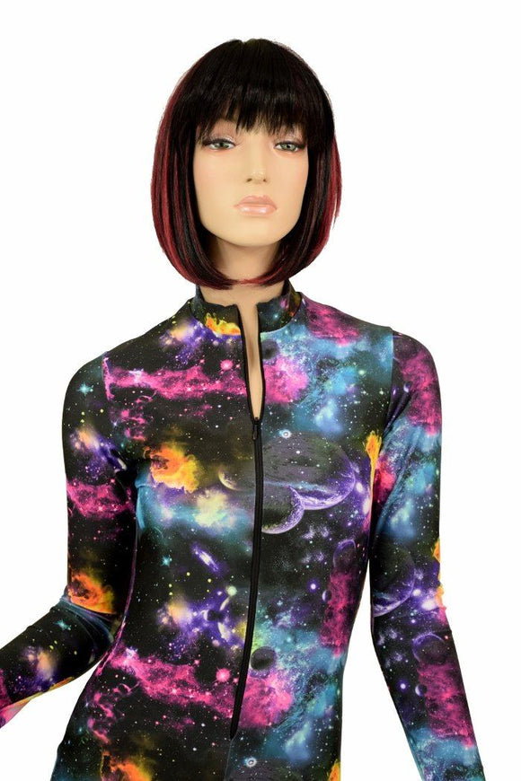 Galaxy "Stella" Zipper Romper - Coquetry Clothing