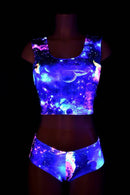 Galaxy Tank Crop & Cheekies Set - Coquetry Clothing