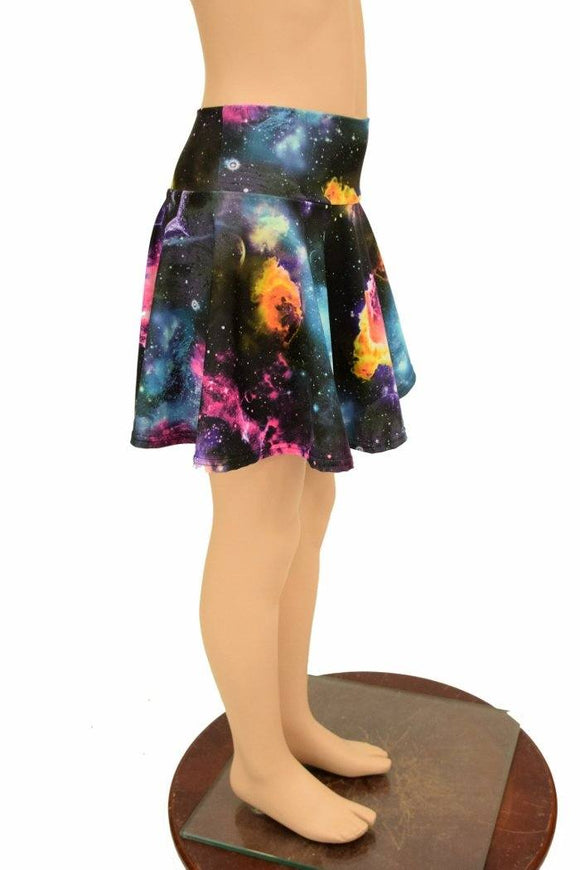 Galaxy UV Glow Kids Skirt or Skort - Coquetry Clothing