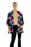 Galaxy UV Glow Short Sleeve Not - A - Cardigan - Coquetry Clothing
