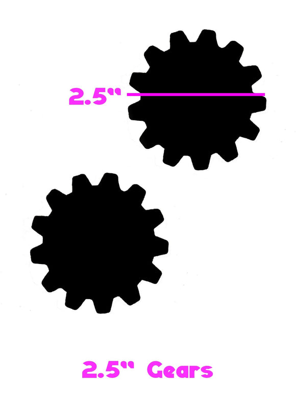 Gear Pasties - Coquetry Clothing