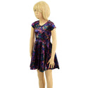 Girls Cyberspace Skater Dress - 1