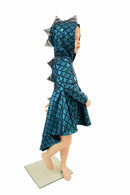 Girls Dragon Tail Skater Dress - Coquetry Clothing
