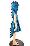 Girls Dragon Tail Skater Dress - Coquetry Clothing