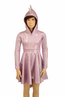Girls Dragon Tail Skater Dress - Coquetry Clothing