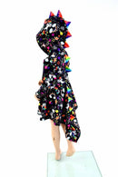Girls Dragon Tail Skater Dress - Coquetry Clothing
