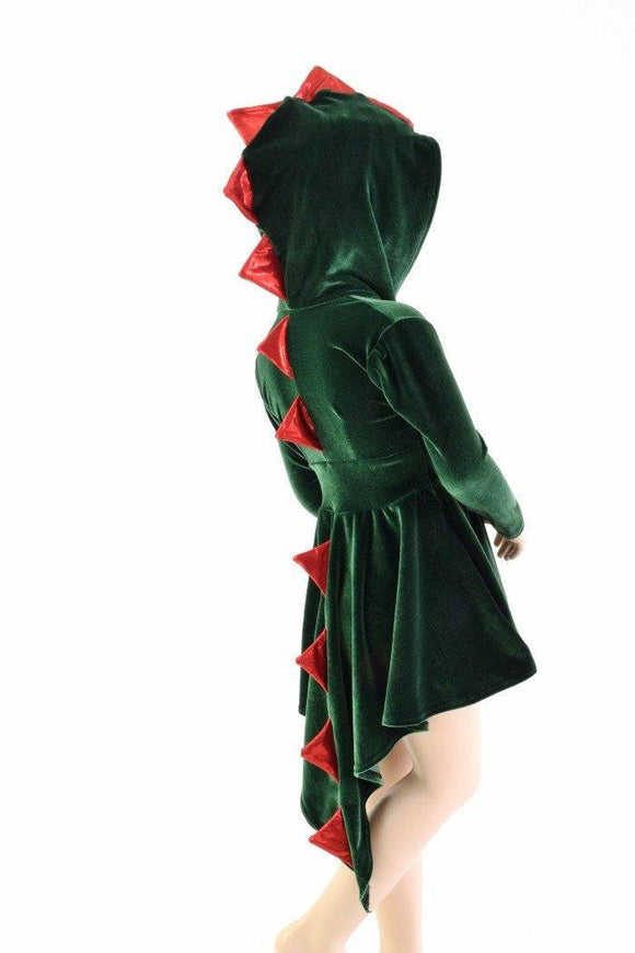 Girls Dragon Tail Skater Dress - Coquetry Clothing