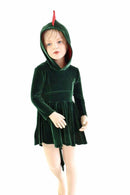 Girls Dragon Tail Skater Dress - Coquetry Clothing