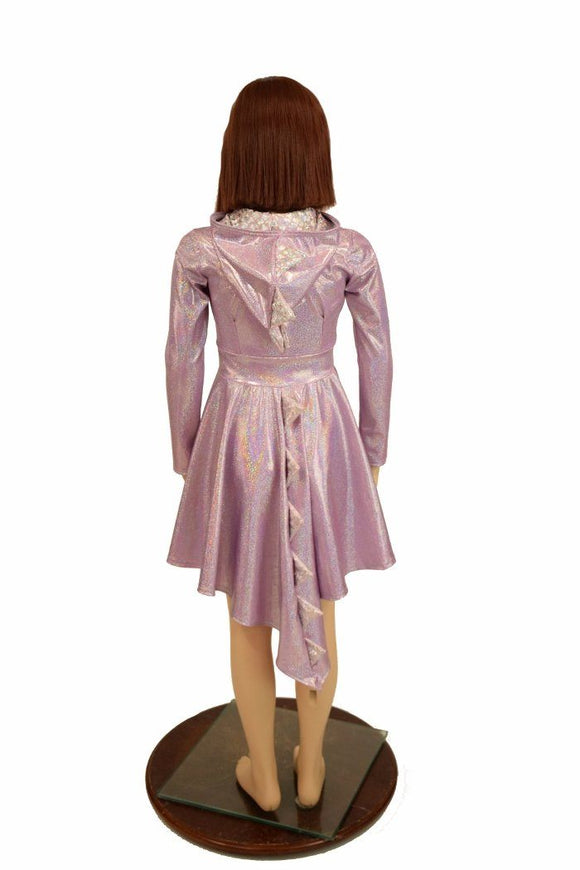 Girls Dragon Tail Skater Dress - Coquetry Clothing