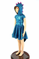 Girls Dragon Tail Skater Dress - Coquetry Clothing
