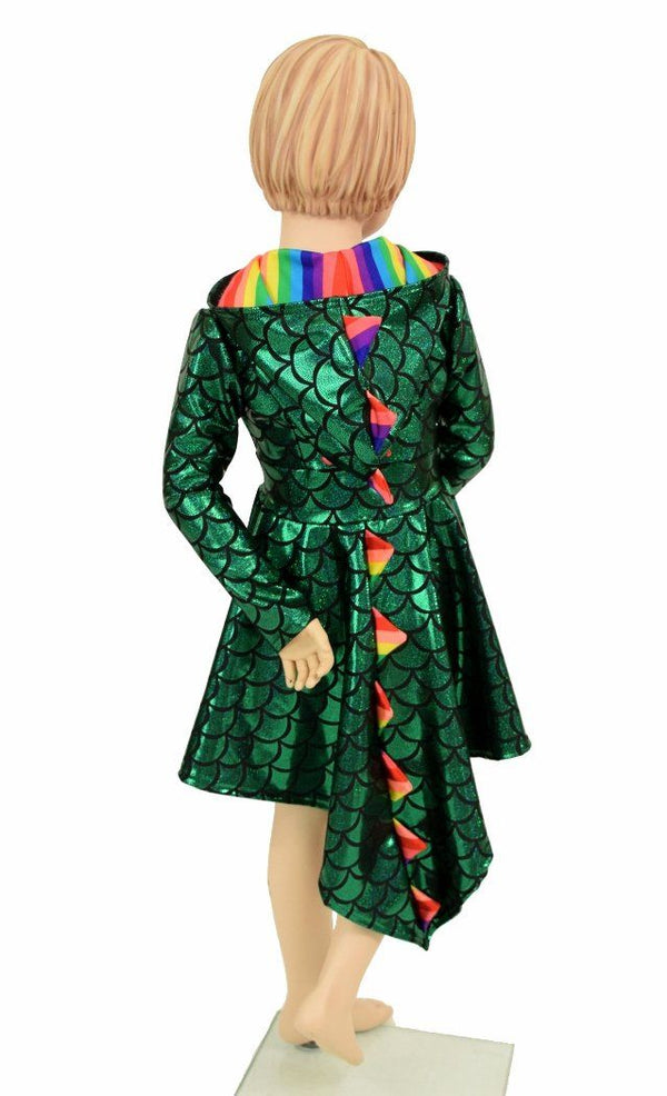Ready to Ship Girls Dragon Tail Skater Dress - 6