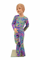Girls Glow Worm Flares & Top Set - Coquetry Clothing