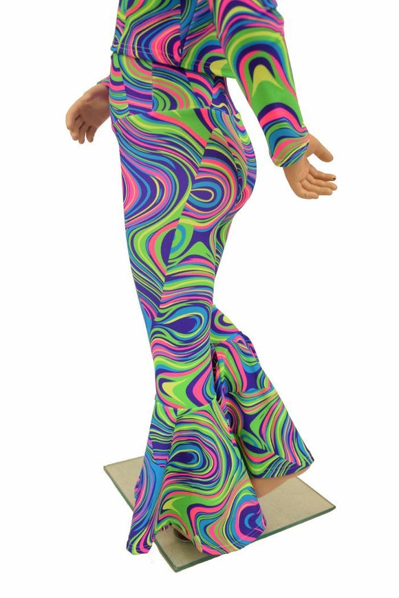 Girls Glow Worm Flares & Top Set - Coquetry Clothing