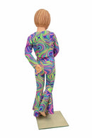 Girls Glow Worm Flares & Top Set - Coquetry Clothing